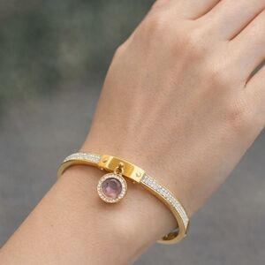 MICHAEL Michael Kors Gold and Silver Bracelet with Sleek Design